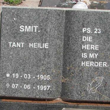 SMIT Heilie 1905-1997