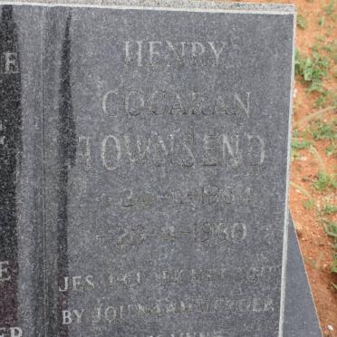 TOWNSEND Henry Cocaran 1954-1980