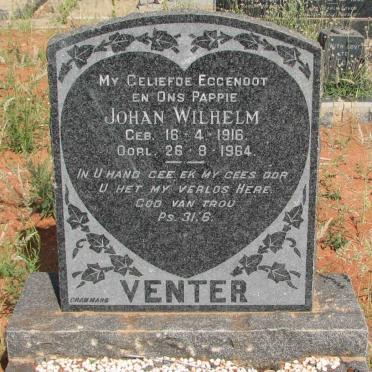 VENTER Johan Wilhelm 1916-1964