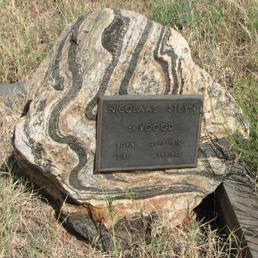 VOOGD Nicolaas Steyn, de 1910-1985