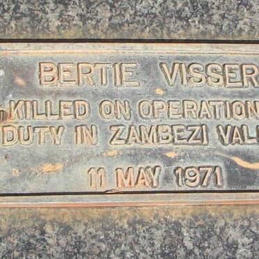 VISSER Bertie -1971