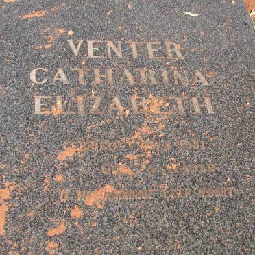 VENTER Catharina Elizabeth nee SCOTT 1901-1972
