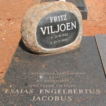 VILJOEN Esaias Engelbertus Jacobus 1922-1990 &amp; Johanna Petronella 1925