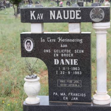 NAUDÉ Danie 1963-1983