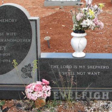 EVELEIGH Harold David 1925- &amp; Ricey 1929-1994