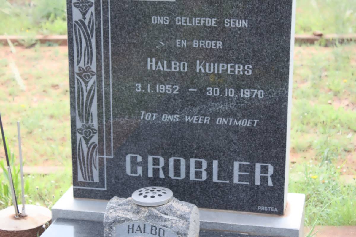 GROBLER Halbo Kuipers 1952-1970