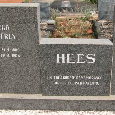 HEES Hugo Godfrey 1890-1964 &amp; Nellie Francis Charlotte PUTTICK 1889-1980