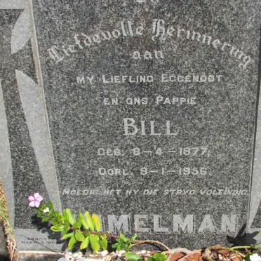 IMMELMAN Bill 1877-1956