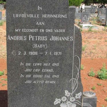 LOMBARD Andries Petrus Johannes 1906-1971