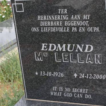 McLELLAN Edmund 1926-2000