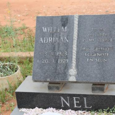 NEL Willem Adriaan 1923-1979