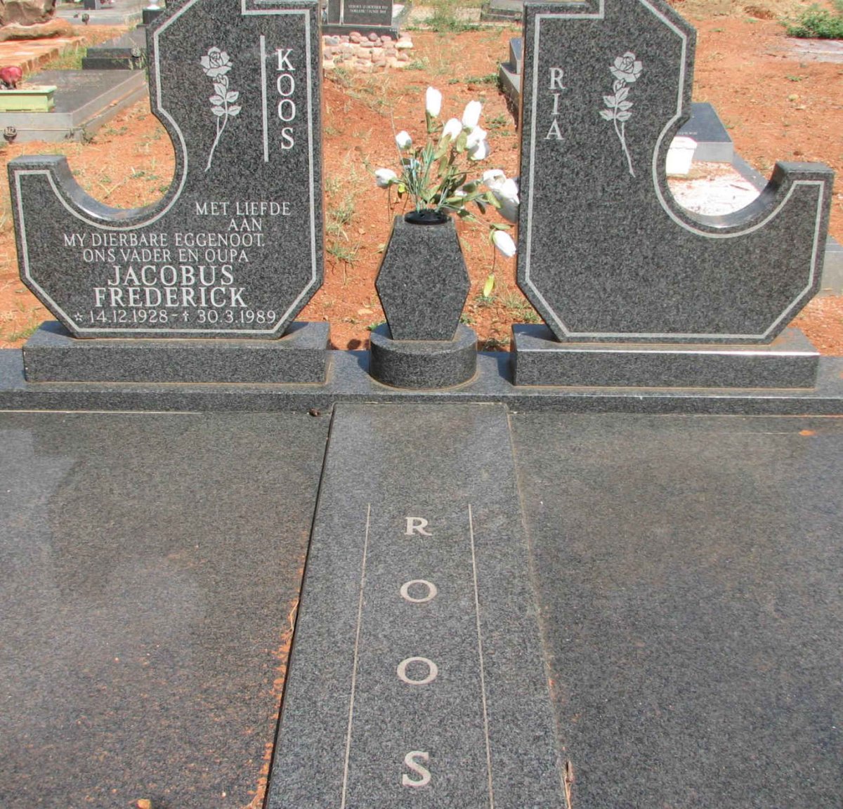 ROOS Jacobus Frederick 1928-1989 & Ria