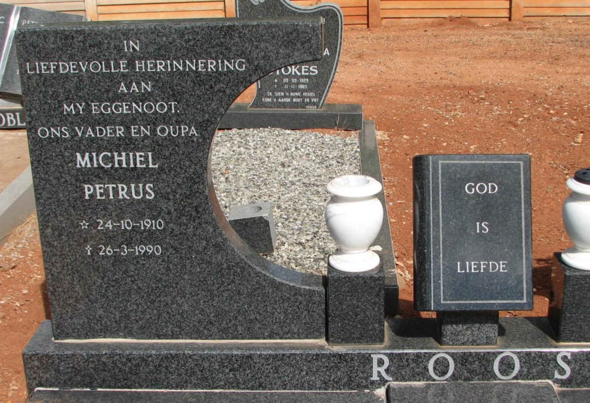 ROOS Michiel Petrus 1910-1990