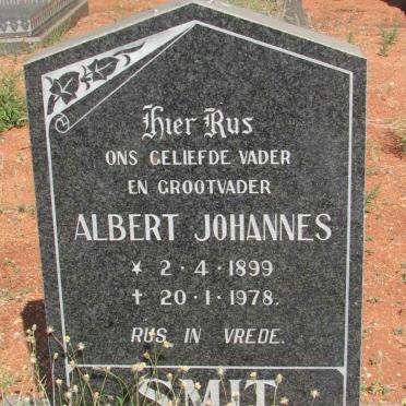 SMIT Albert Johannes 1899-1978