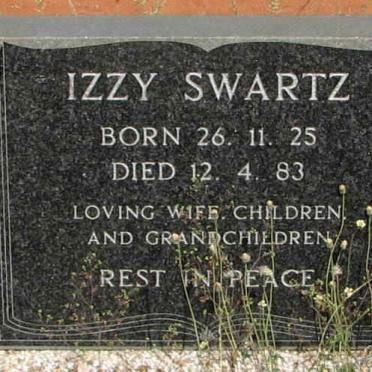 SWARTZ Izzy 1925-1983