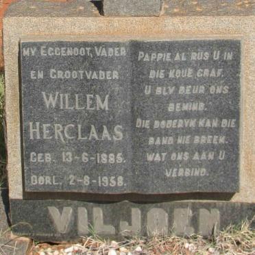 VILJOEN Willem Herclaas 1885-1958