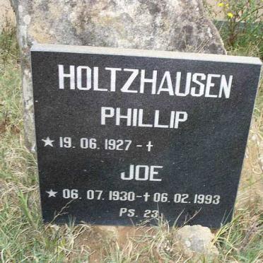 HOLTZHAUSEN Phillip 1927- &amp; Joe 1930-1993