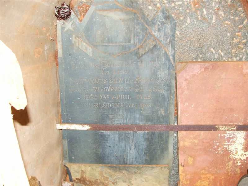 BURGER Jacobus Johannes 1795-1849