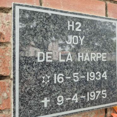 HARPE Joy, de la 1934-1975