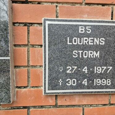 STORM Lourens 1977-1998