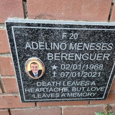 BERENGUER Adelino Meneses 1968-2021