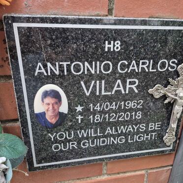 VILAR Antonio Carlos 1962-2018