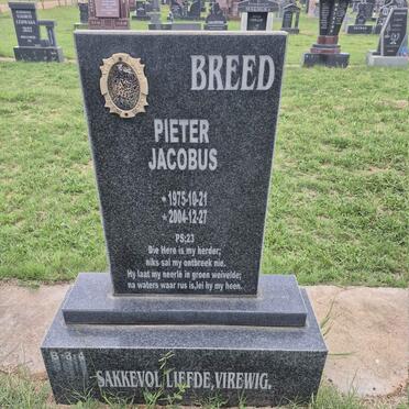 BREED Pieter Jacobus 1975-2004