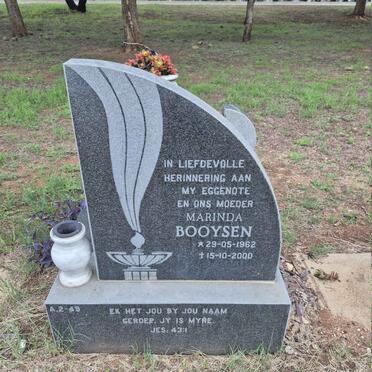 BOOYSEN Marinda 1962-2000