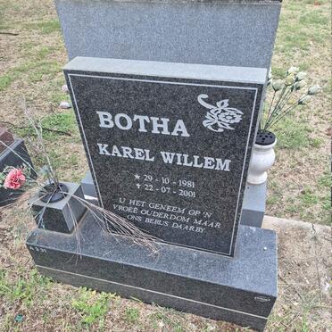BOTHA Karel Willem 1981-2001