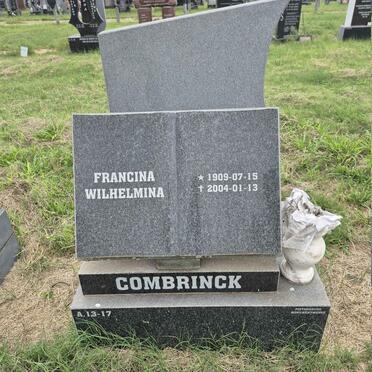 COMBRINCK Francina Wilhelmina 1909-2004