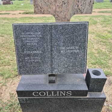 COLLINS Johannes 1922-2002