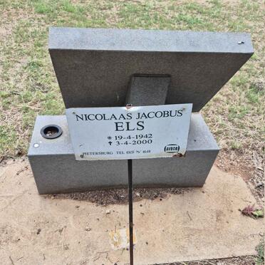 ELS Nicolaas Jacobus 1942-2000