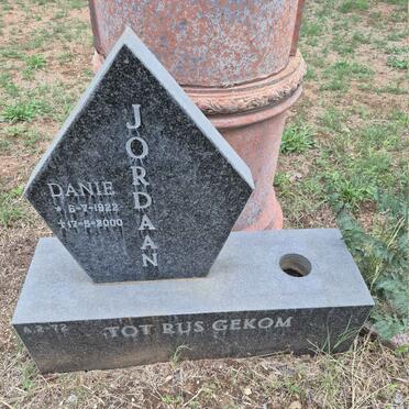 JORDAAN Danie 1922-2000