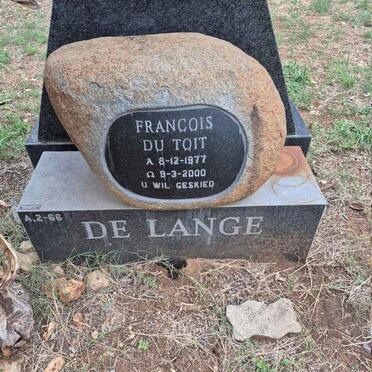 LANGE Francois Du Toit, de 1977-2000