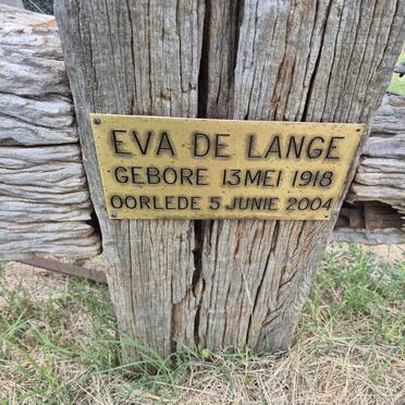 LANGE Eva, de 1918-2004