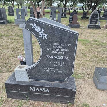 MASSA Evangelia 1916-2002