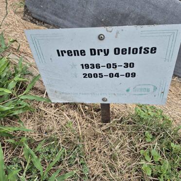 OELOFSE Irene Dry 1936-2005