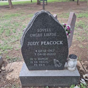 PEACOCK Judy 1967-2000