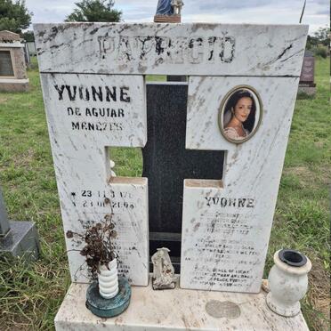 PATRICIO Yvonne, DE AGUTAR MENEZES 1978-2006
