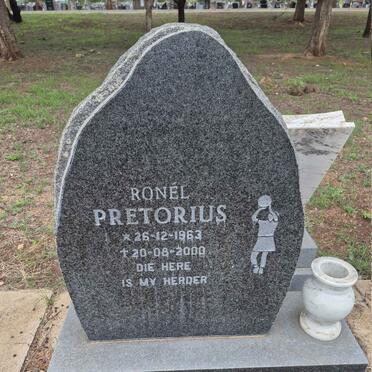 PRETORIUS Ronel 1963-2000