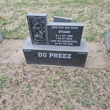 PREEZ Stiaan, du 1988-2002