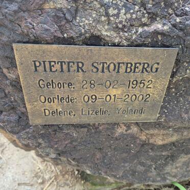 STOFBERG Pieter 1952-2002