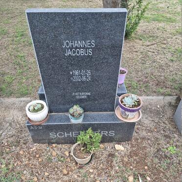 SCHEEPERS Johannes Jacobus 1961-2002