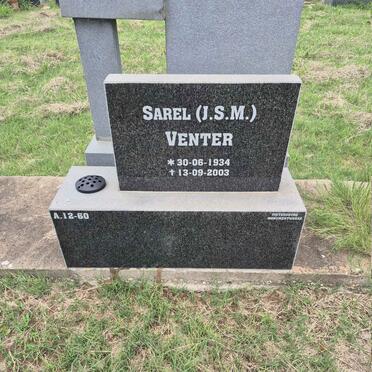 VENTER J.S.M. 1934-2003