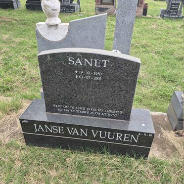 VUUREN Sanet, Janse van 1950-2003