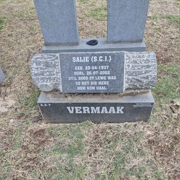 VERMAAK S.C.J. 1937-2002