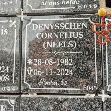 DENYSSCHEN Cornelius 1982-2024 