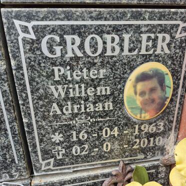 GROBLER Pieter Willem Adriaan 1963-2010