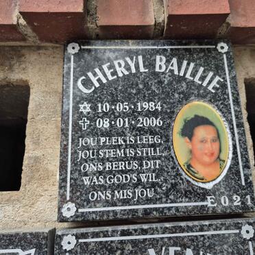 BAILLIE Cheryl 1984-2006