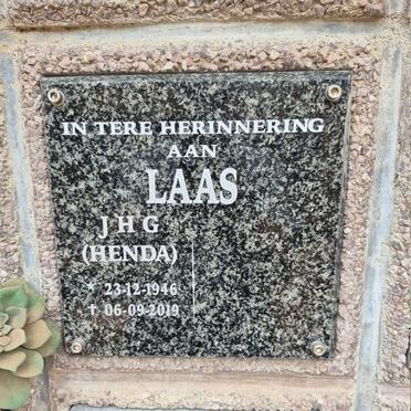 LAAS J.H.G. 1946-2019